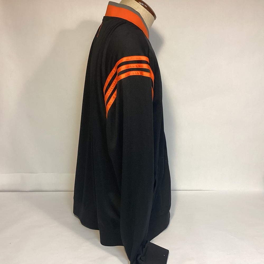Limited Edition NBA Adidas New York Knicks Black and Orange Jacket Mens size XXL - Picture 3 of 11